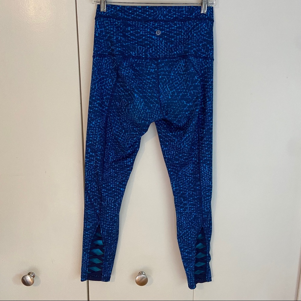 high rise cropped lululemon leggings